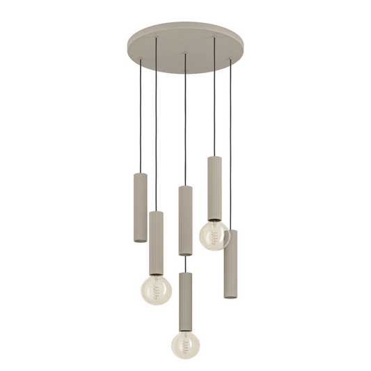 FARIOLO 6 Lt Circular Pendant Sandy Colour GU10 #902524