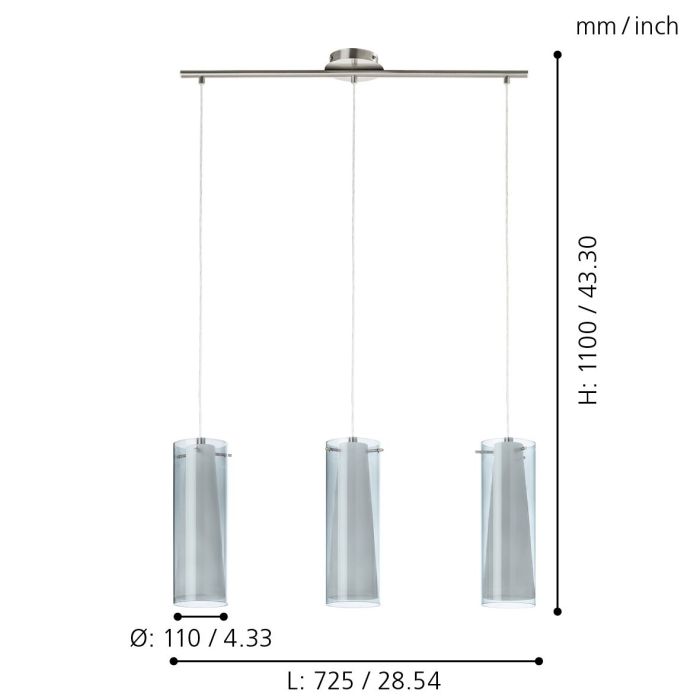 PINTO NERO Pendant Light - #90305