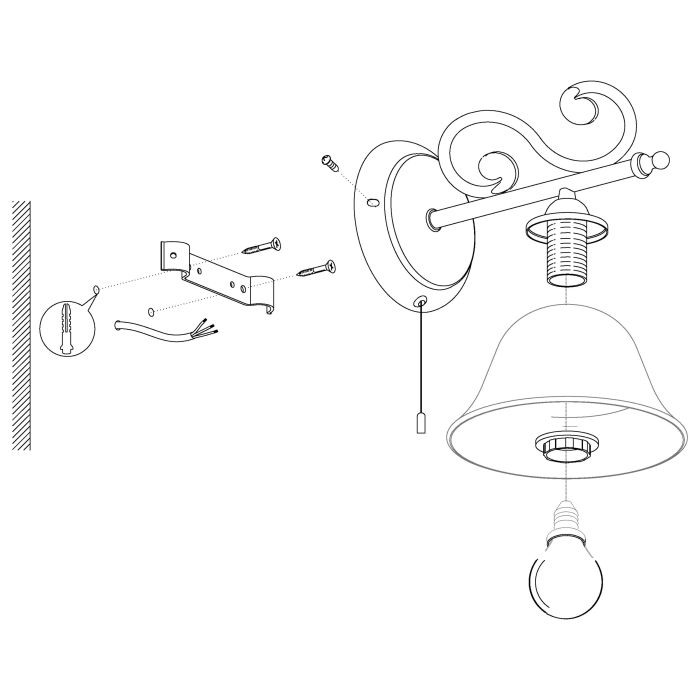 MURCIA Wall Light - #91006