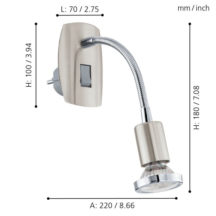 MINI 4 Plug-In Light - #92933