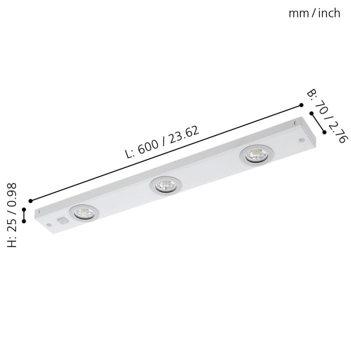 KOB LED Under Cabinet Light - #93706