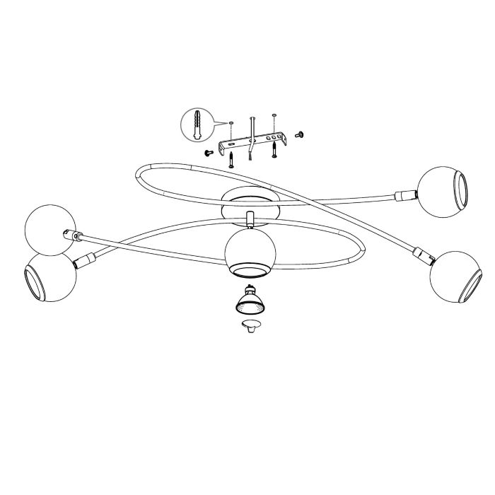 LOCANDA Ceiling Light - #94251