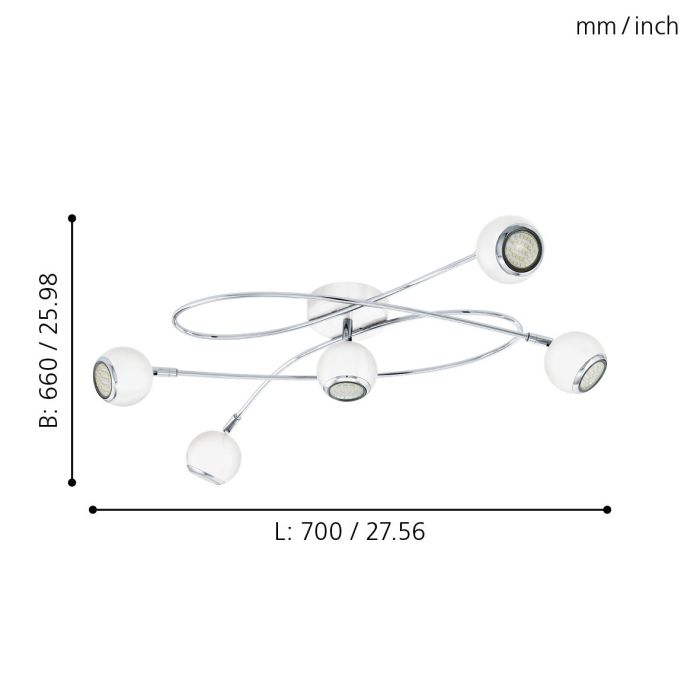 LOCANDA Ceiling Light - #94252