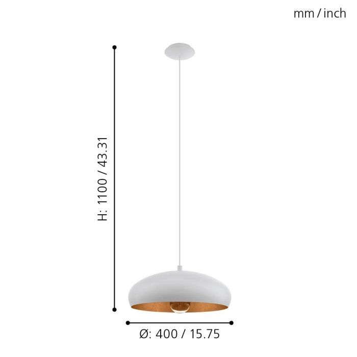 MOGANO 1 Pendant Light - #94606