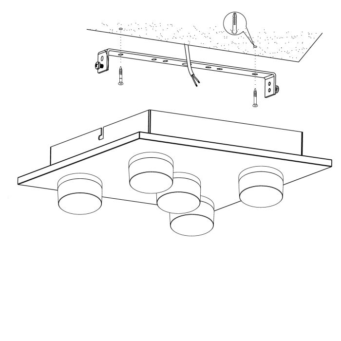 ROMENDO Ceiling Light - #94654