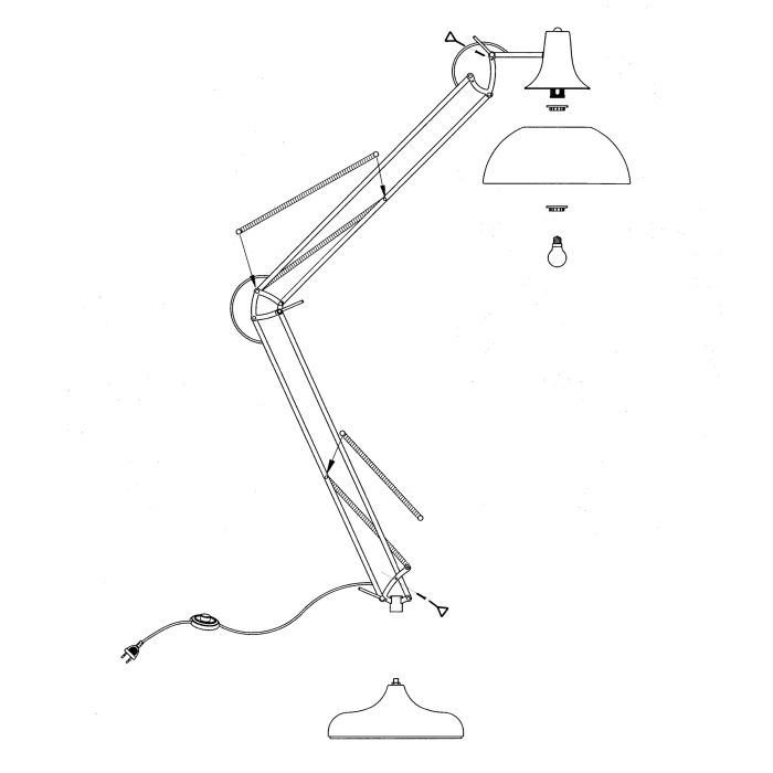 BORGILLIO Floor Light - #94705