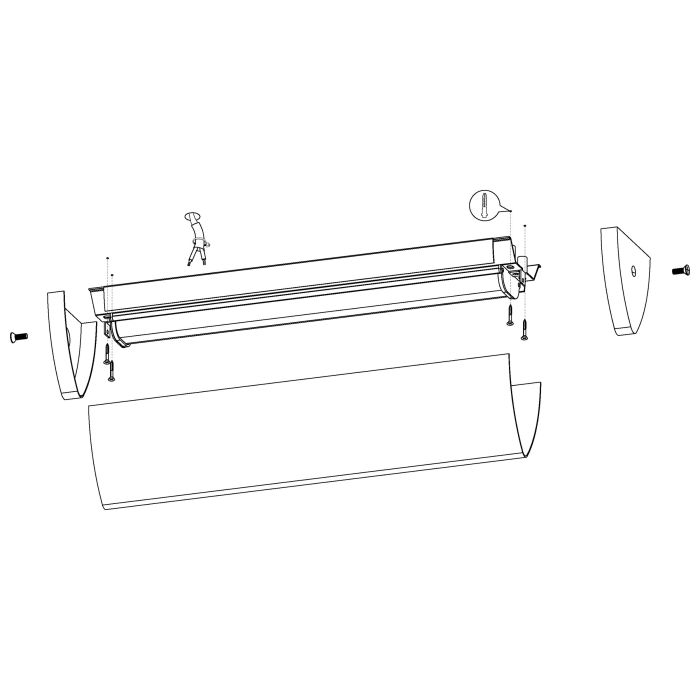 GITA 2 Wall/Ceiling Light - #94714