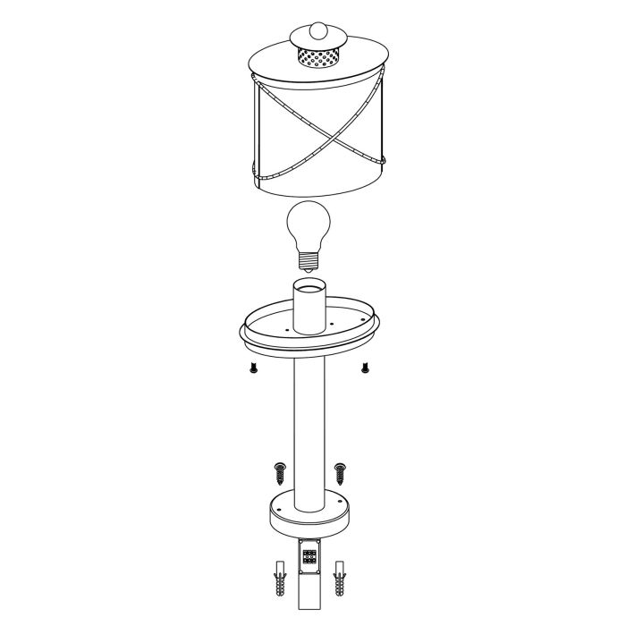 HILBURN Bollard Light - #94864
