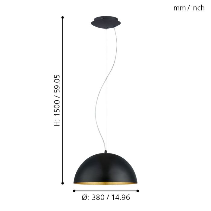GAETANO 1 Pendant Light - #94935