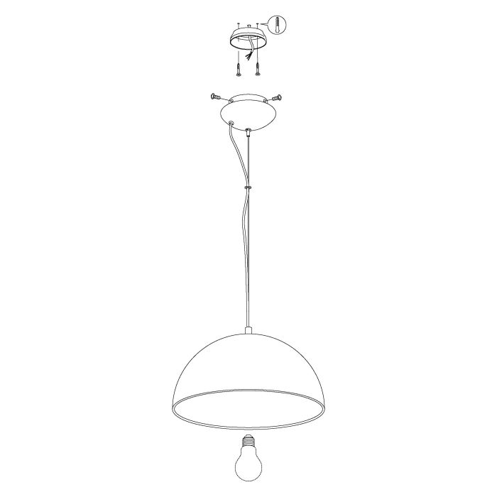 GAETANO 1 Pendant Light - #94935