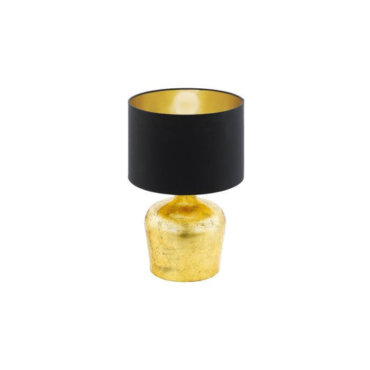 MANALBA Table Light Black Gold E27 #95386