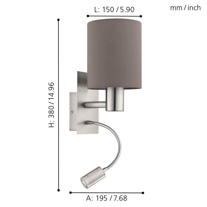 PASTERI Wall Light - #96481