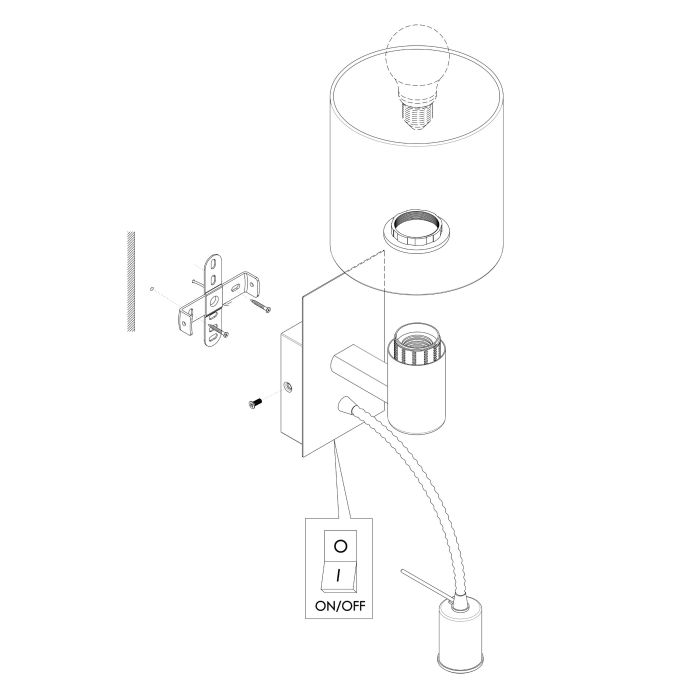 PASTERI Wall Light - #96481
