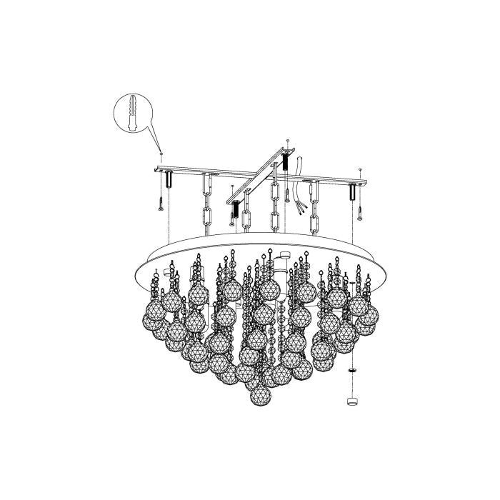 ALMONTE Ceiling Light - #97699