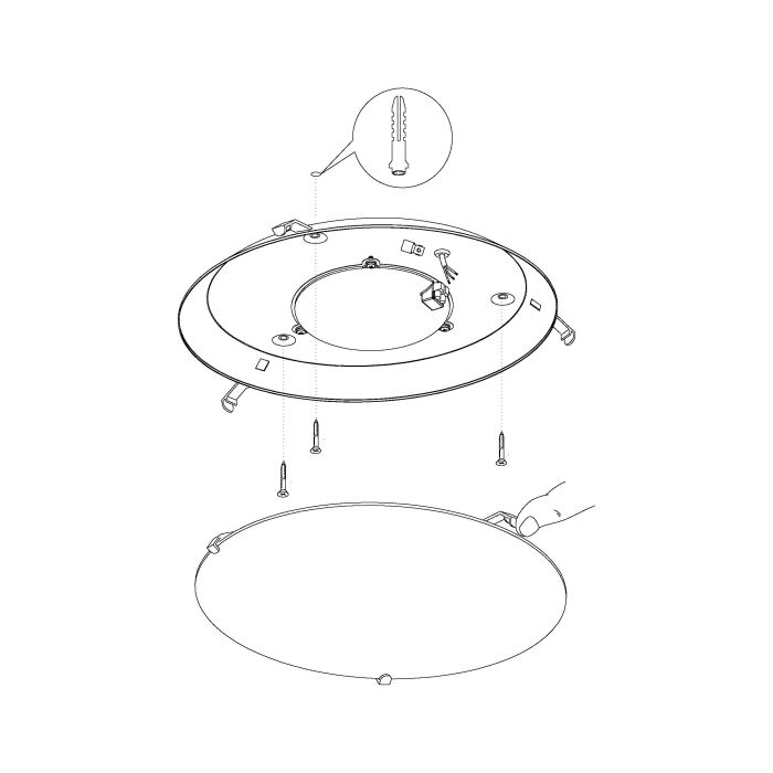 MONTENOVO Wall/Ceiling Light - #98023