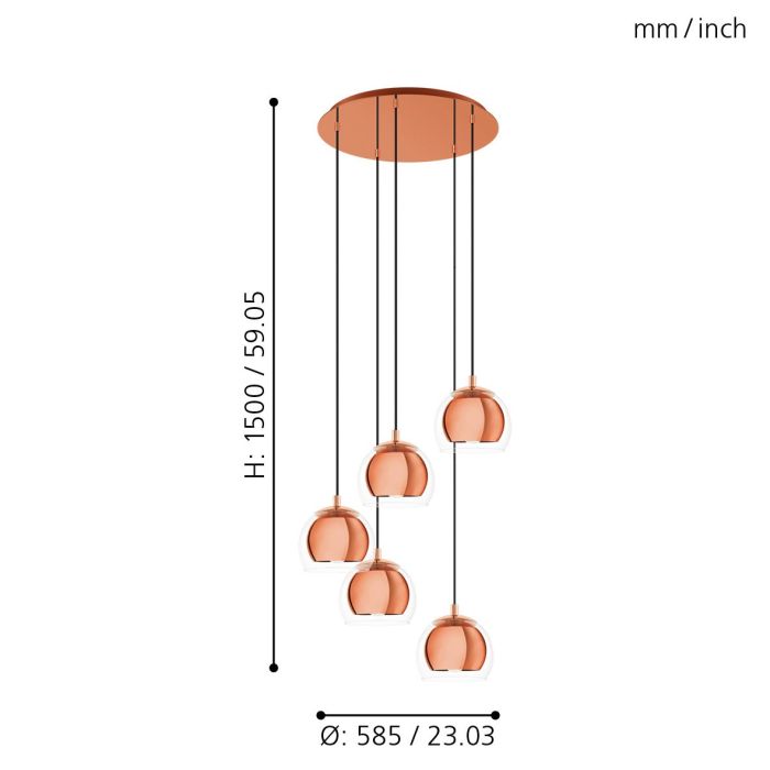 ROCAMAR 1 Pendant Light - #98595