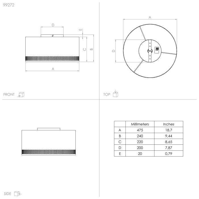 ESTEPERRA Ceiling Light - #99272