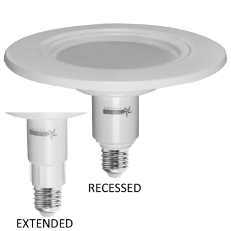 Integrated Bulb & Trim Warm White 15W E27 - #BULB LED 174