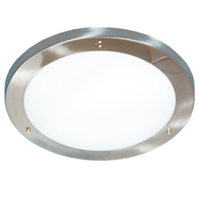 Frosted Glass Ceiling Fitting - #CF3005 LGSATIN