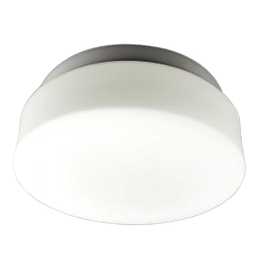 Round Ceiling Light White Glass - #CH001 LG