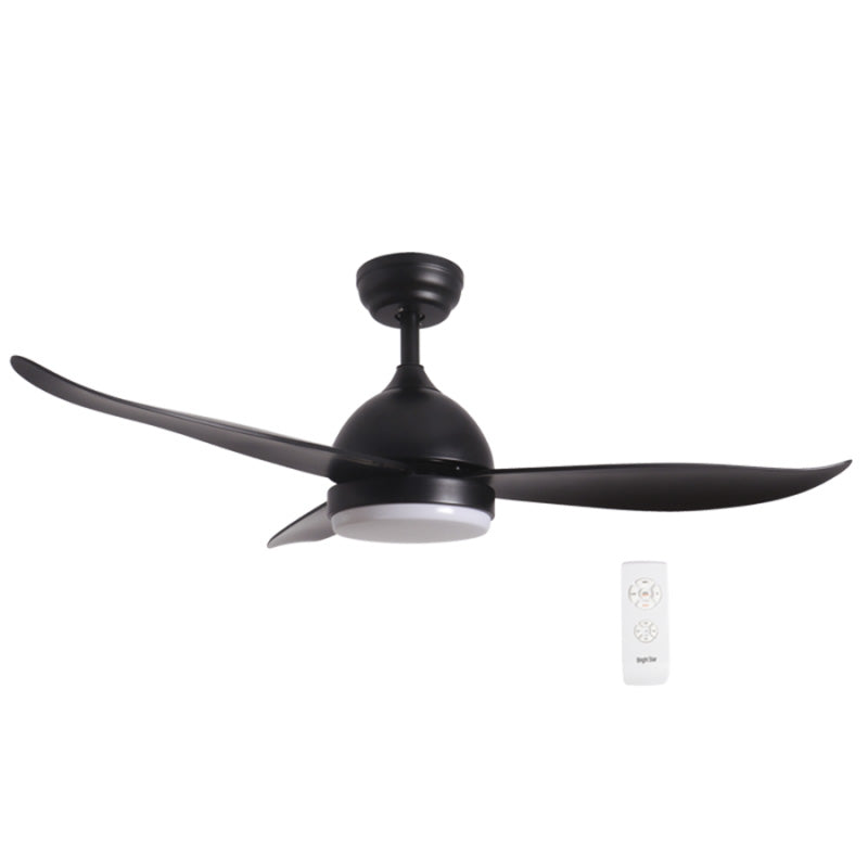 Matt Black Ceiling Fan - #FCF080 MATT BLACK