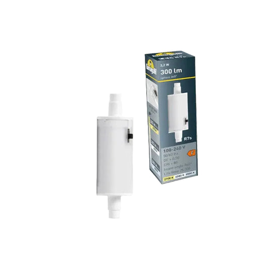 3.5W Lamp/Bulb Settable to WW/CW #H7.LED.R7S.CCT
