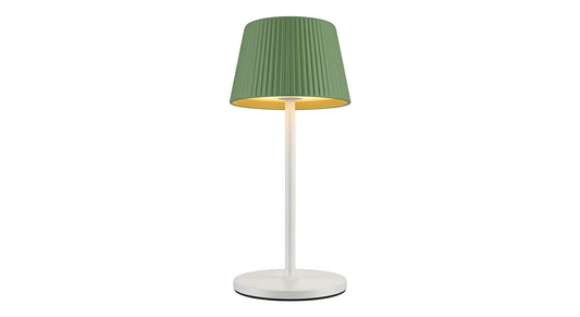 LEONERO Touch Table Lamp w USB Wh, Green IP20 #75933