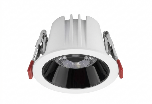 12W Aluminium DL White 91mm IP20 #LTD0701-12