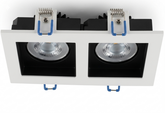 10W Recessed DL White 2's 187mm IP20 #L6430C-10