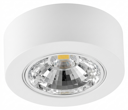3W Round Cabinet Lt White 60mm IP20 #LCG1530-3
