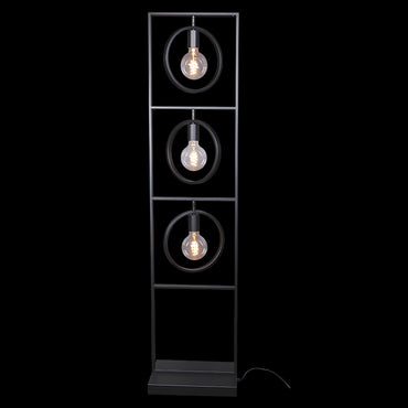 Ringmaster Floor Lamp Black E27 #3E-KLT-200/BL