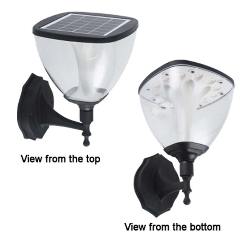 Black Outdoor LED Solar Light - #LS030 BLACK