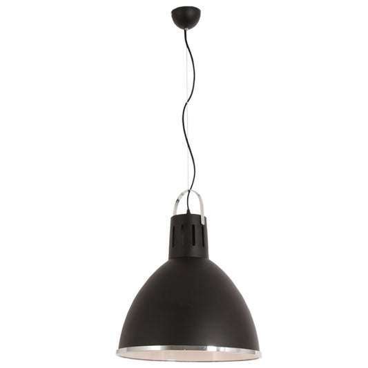 Matt Black Aluminium Pendant - #PEN277/1 BLACK