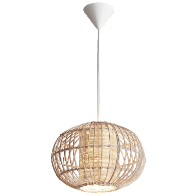 NATURAL ∙ 11W Natural Twine Pendant E27 #PEN773