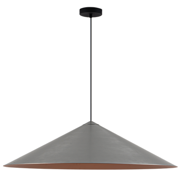 Aluminium Pendant Black Wash E27 #PEN976 BLACK/WASH
