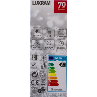 CLASSIC LED Frosted Candle Lightbulb - #763431233