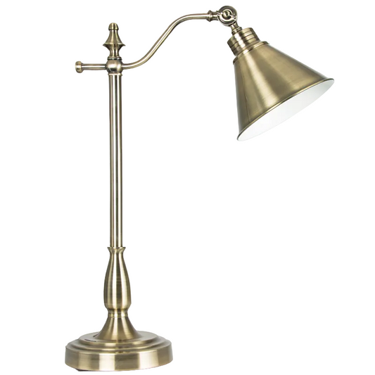 Antique Brass Table Lamp E27 610mm #TL820 ANTIQUE