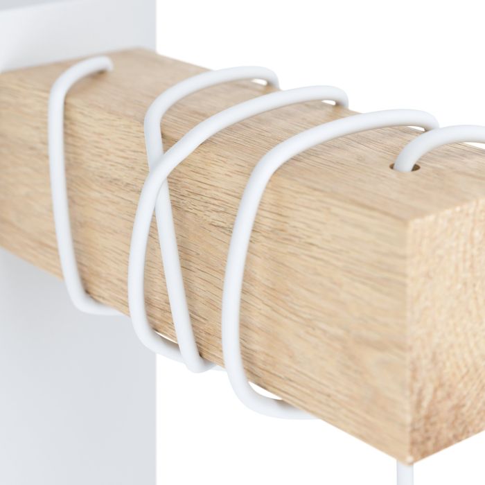 TOWNSHEND Wall Light - #33162 - Close up of the cord wrapped around the frame.
