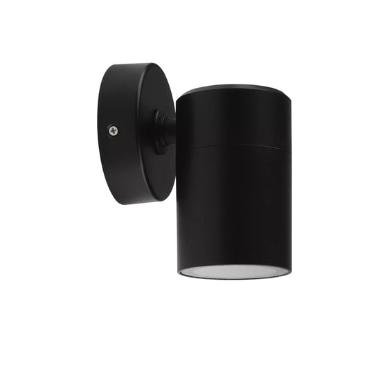 GU10 Wall Spot Lt Black GU10 60x92mm #TS10-1BLACK