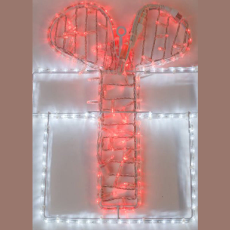 Box Motif Rope & Steel Frame Light - #MF4189-2DH