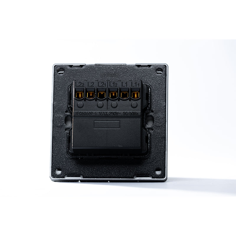 4 Gang 2 Way Plate Switch (White) - S7.0-008W