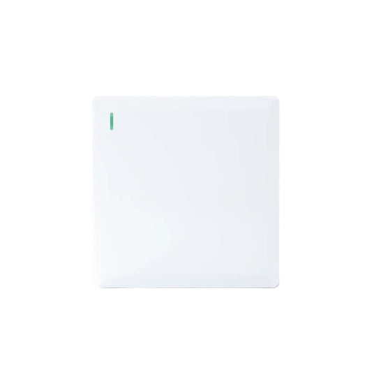 1 Gang 1 Way Plate Switch (White) - S7.0-001W