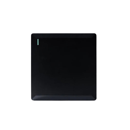 1 Gang 1 Way Plate Switch (Black) #S7001B
