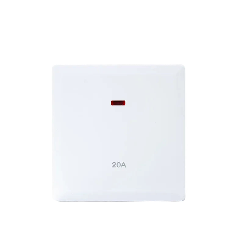 20A Switch With Neon (White) #S7033W