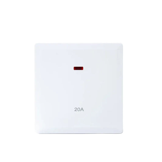 20A Switch With Neon (White) #S7033W