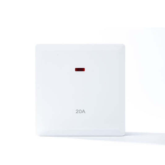 20A Switch With Neon (White) - S7.0-033W