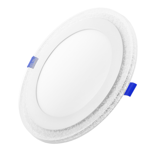 LED Alu Panel Lt Recessed 3W DL+3W Red #W206753