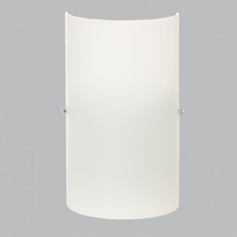 Metal and Glass Wall Bracket - WB271 WHITE