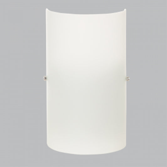 Metal and Glass Wall Bracket - WB271 WHITE