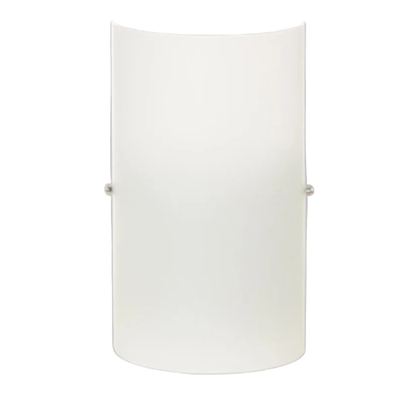 Metal and Glass Wall Bracket - WB271 WHITE
